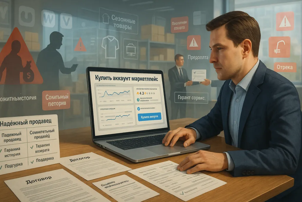 Как выбрать и купить аккаунт маркетплейса для бизнеса: нюансы продажи готовых селлер аккаунтов и оформление для успешной торговли